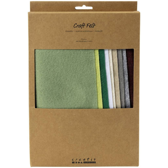 Hobbyvilt A4 10-pack Natuurlijke kleuren