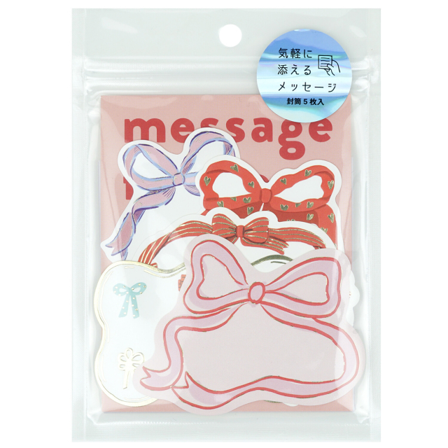 Kaarten met enveloppen 5 stuks Rozetten