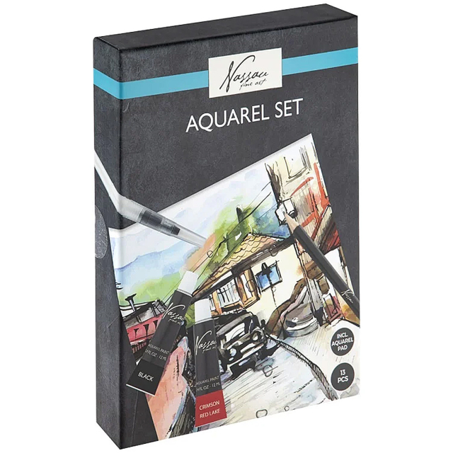 Aquarel kit met blokken