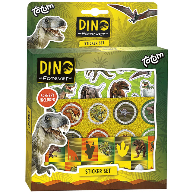 Dinosaurus Stickerset (3 jaar+)