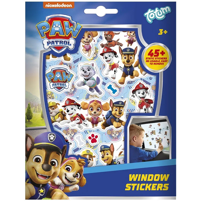 Paw Patrol raamstickers (3 jaar+)