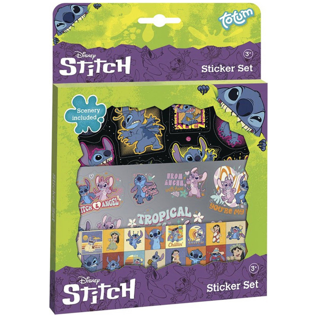 Stitch Sticker Set (3 jaar+)