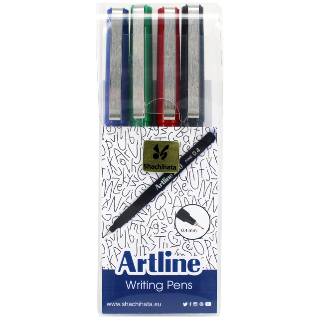 Fineliner 200 0.4 mm 4 stuks
