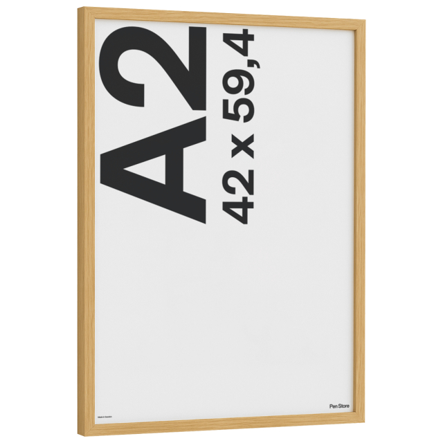 Eikenhouten lijst 42x59,4 A2