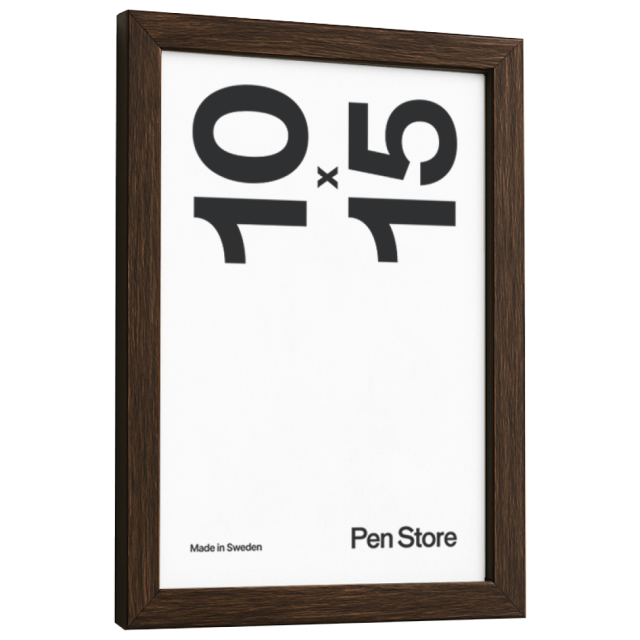 Houten lijst Walnootkleur 10x15 cm