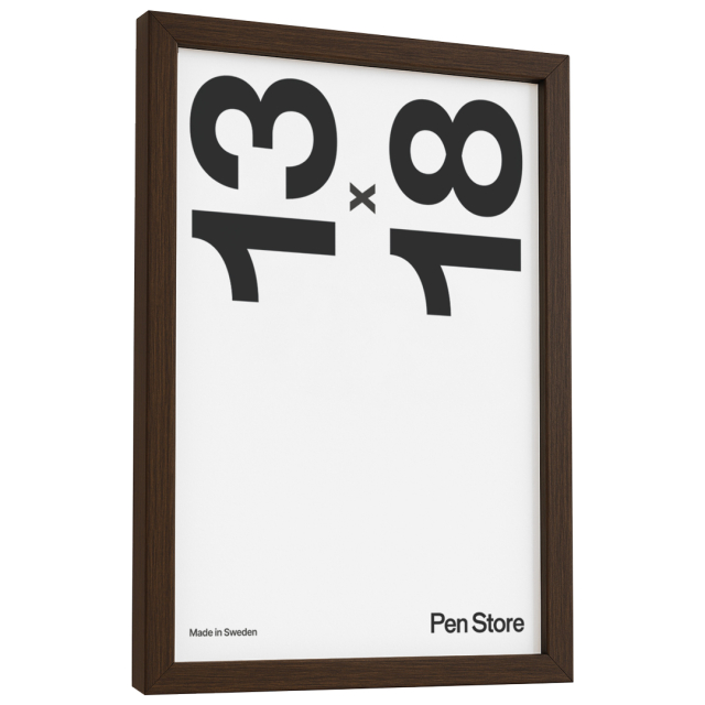 Houten lijst Walnootkleur 13x18 cm