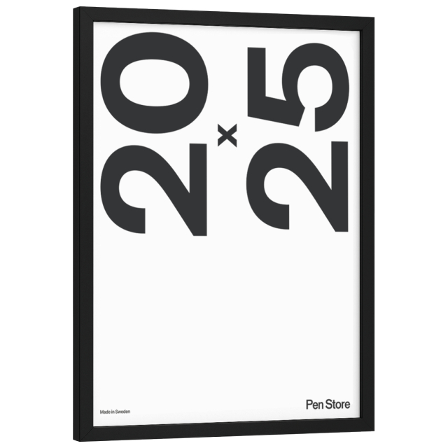 Houten lijst Zwart 20x25 cm