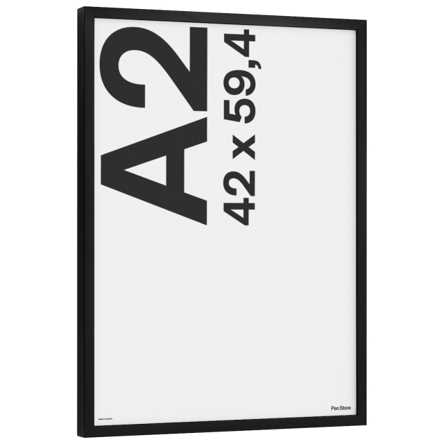 Houten lijst Zwart 42x59,4 cm A2