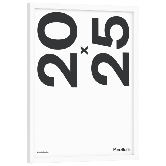 Houten lijst Wit 20x25 cm