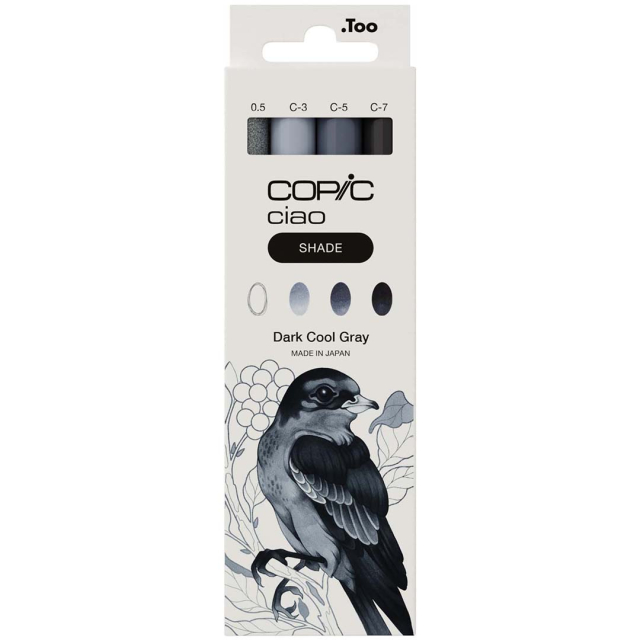 Ciao Shade Set Dark Cool Gray 4-pack