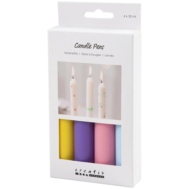 Kaarsverf 4-pack