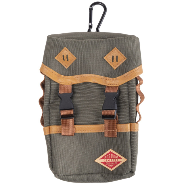 Opbergtas Mini Backpack Pouch Khaki