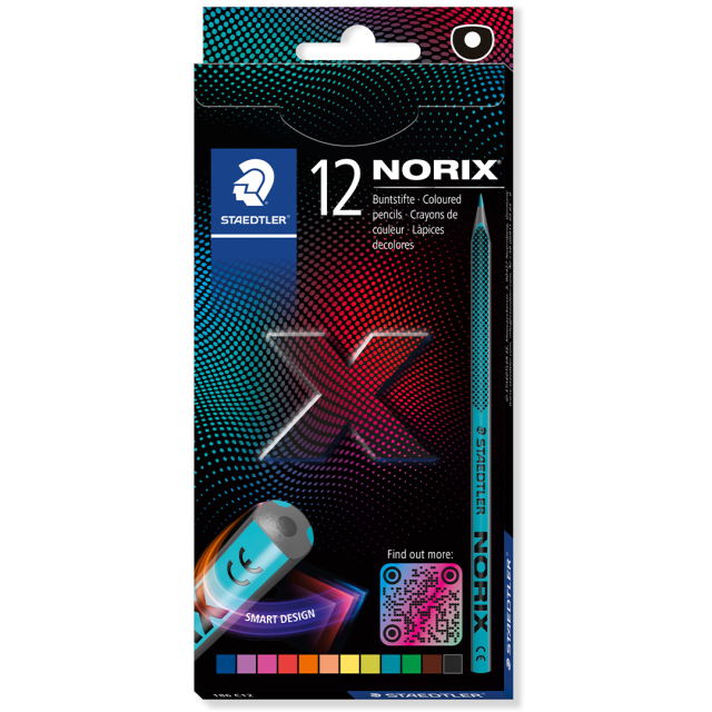 Kleurpotloden Norix 12-pack