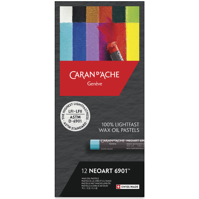 Neoart 6901 wax en oliepastel 12-set