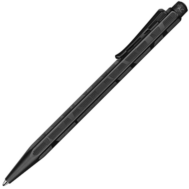 Ecridor Black Lines Set Balpen en Leren Etui