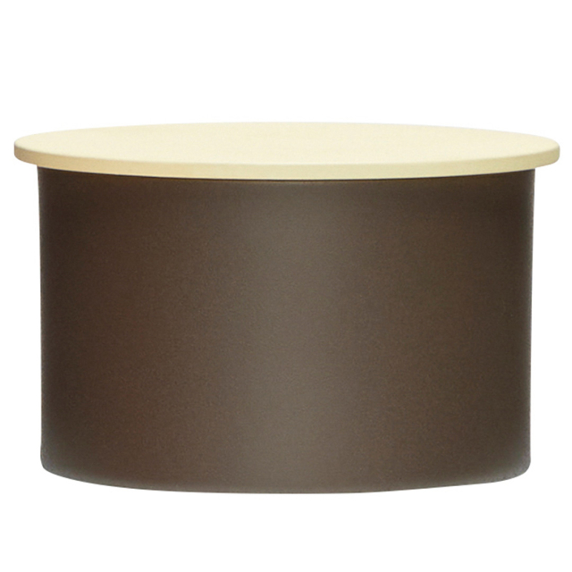 Opbergen District Box Small Bruin/Geel