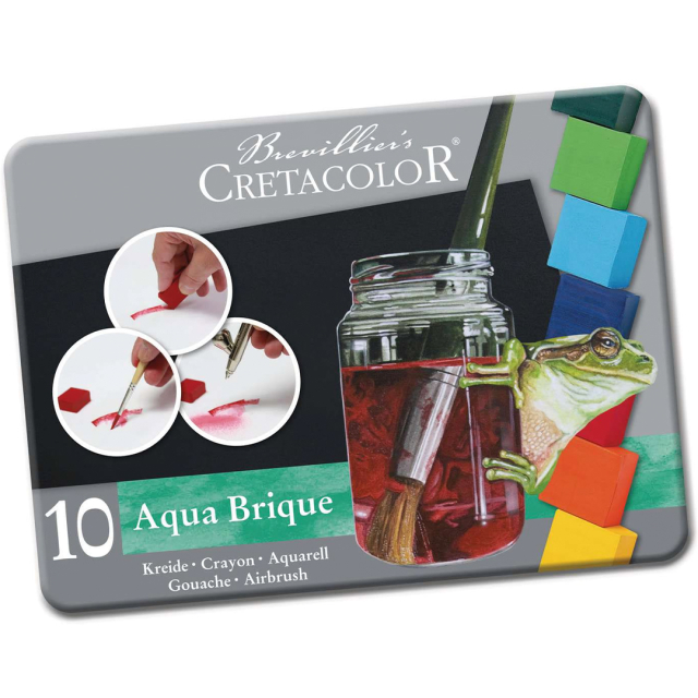 Aquarelset Aqua Brique 10-delig
