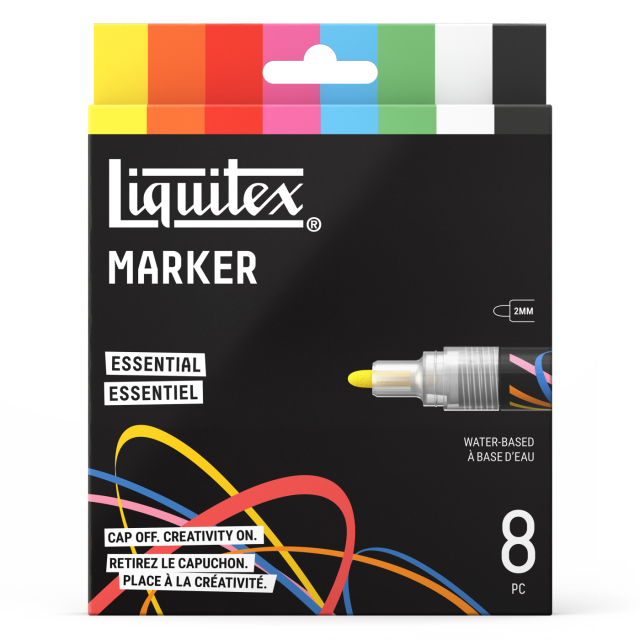 Marker Essential set van 8