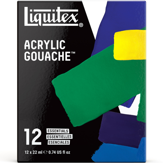Gouacheverf Essentials Set 12x22 ml