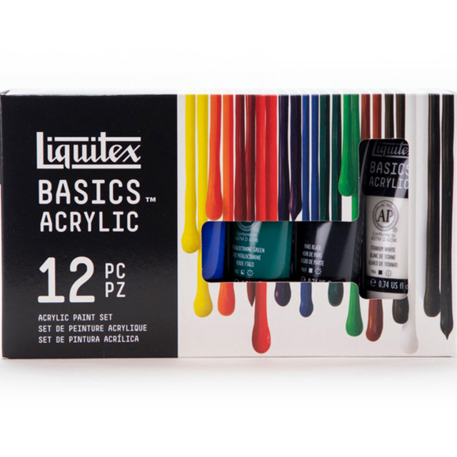 Acrylverf Basics Set 12x22 ml