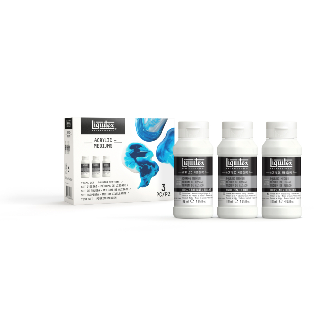 Pouring Medium 3-delige set