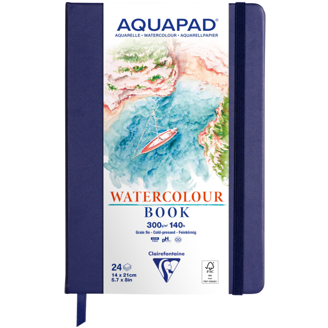 Aquapad aquarelblok 14x21 cm