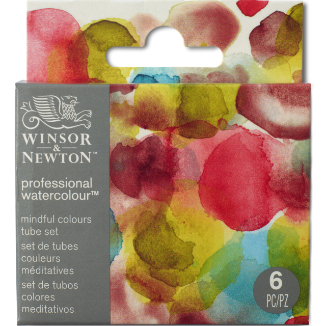 Professional Aquarelverf Tube 5 ml Mindful 6-set