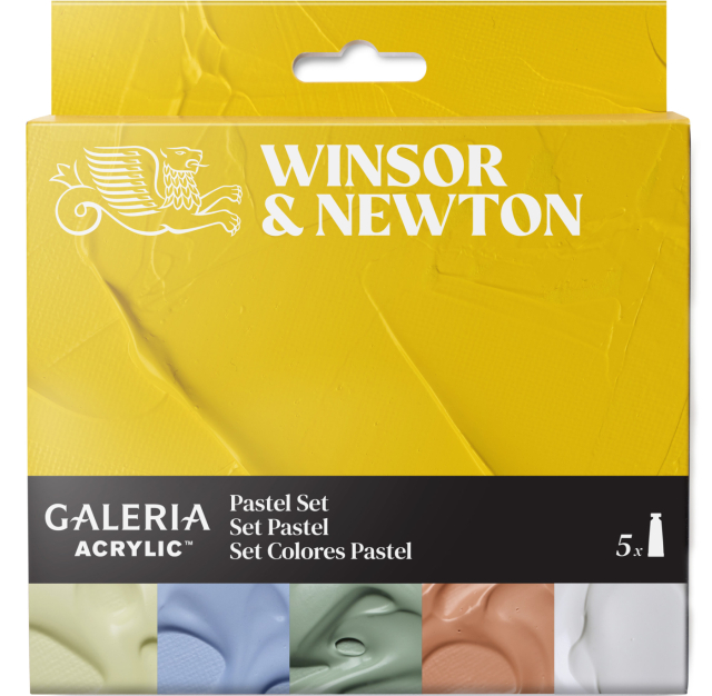 Galeria Acrylverf 5x60ml Pastel set