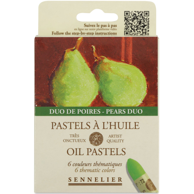 Oliepastel Pears Duo 5 ml 6-set