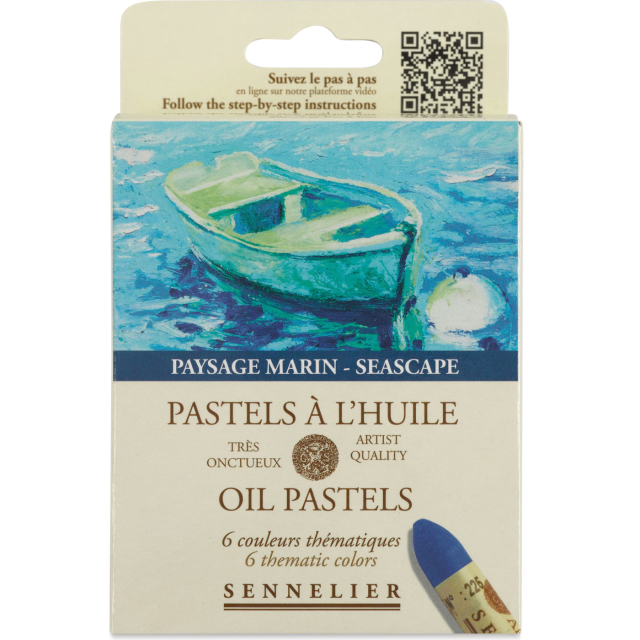 Oliepastel Seascape 5 ml 6-set