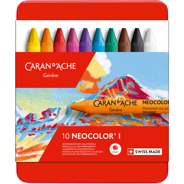 Neocolor I Pastelkrijt 10-set