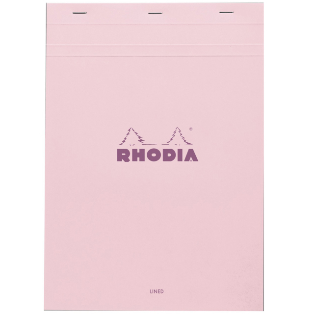 Block Pink No.18 A4 Gelinieerd