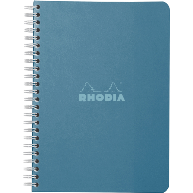 Notebook Spiral Peacock A5 Gelinieerd