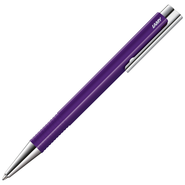 Logo M+ Aubergine Balpen