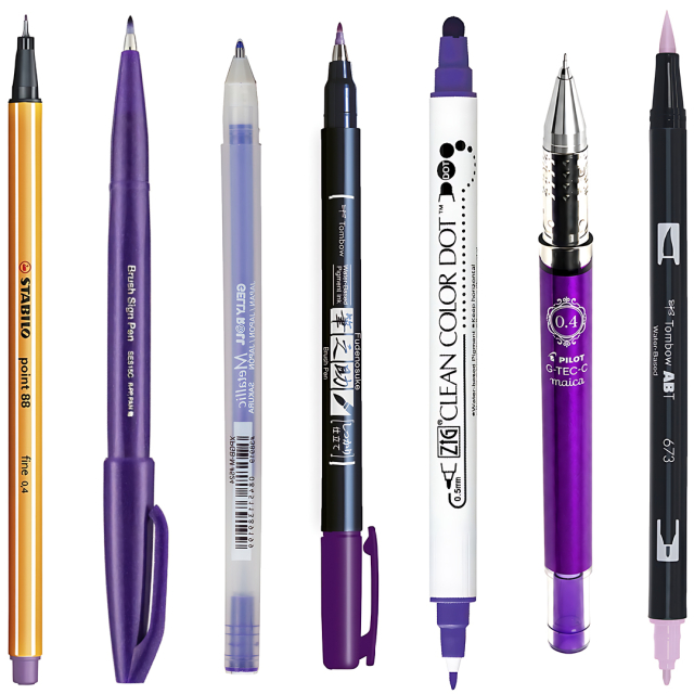 Sample kit Paars