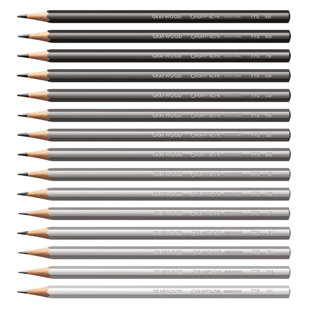 Grafwood Potlood in de groep Kunstenaarsmateriaal / Krijt en potloden / Grafiet en potloden bij Voorcrea (100000_r)