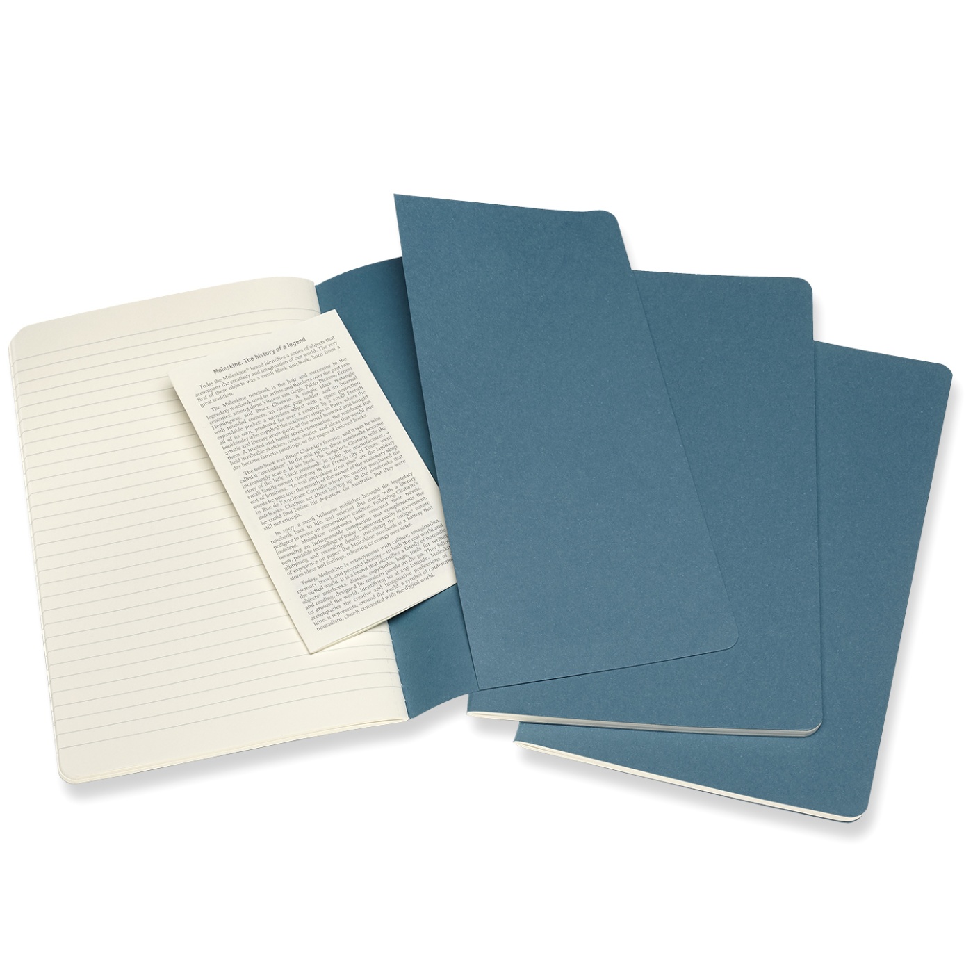 Cahier Large Brisk Blue Ruled in de groep Papier & Blokken / Schrijven en noteren / Schrijfblokken en schriften bij Voorcrea (100330)