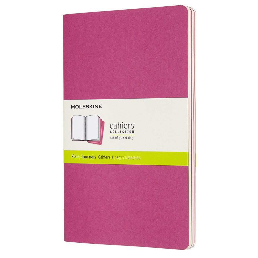 Cahier Large Pink Plain in de groep Papier & Blokken / Schrijven en noteren / Notitieboeken bij Voorcrea (100333)