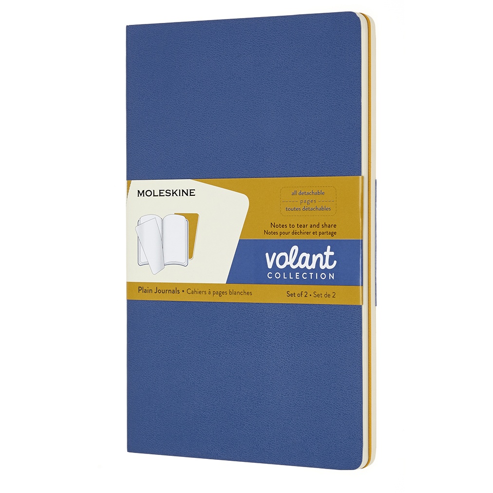 Volant Large Blue/Yellow in de groep Papier & Blokken / Schrijven en noteren / Schrijfblokken en schriften bij Voorcrea (100345_r)