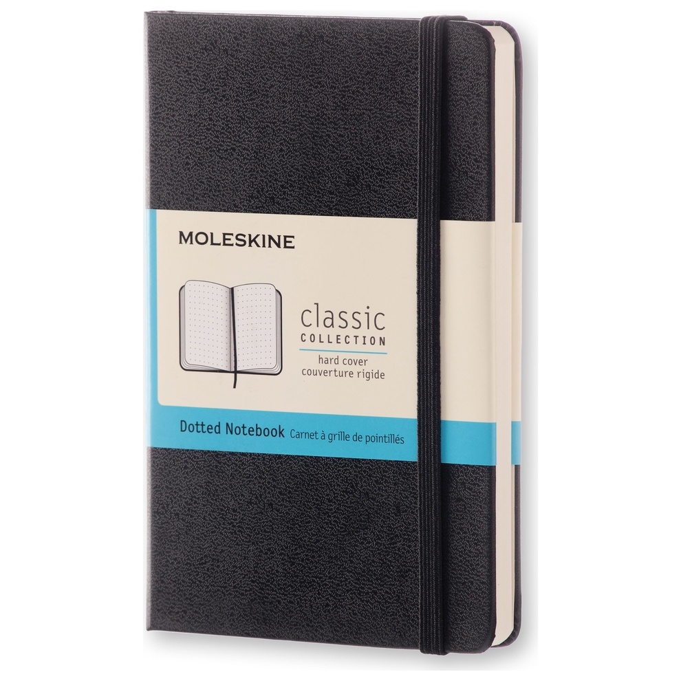 Classic Hardcover Pocket Black in de groep Papier & Blokken / Schrijven en noteren / Notitieboeken bij Voorcrea (100349_r)