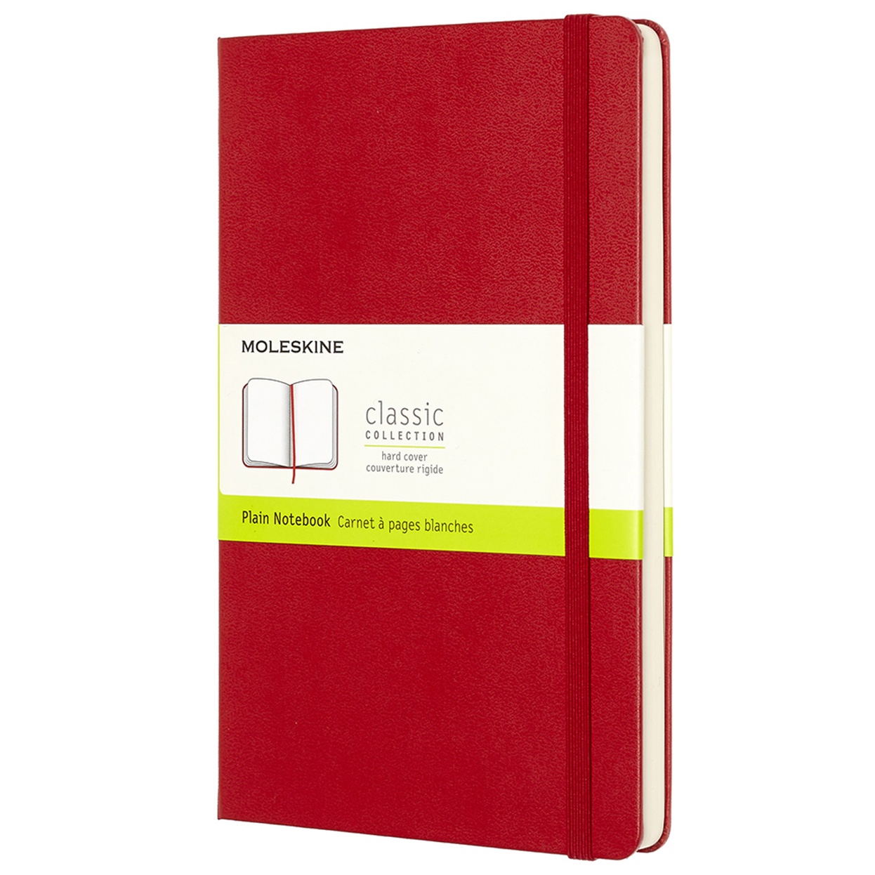 Classic Hardcover Large Red in de groep Papier & Blokken / Schrijven en noteren / Notitieboeken bij Voorcrea (100355_r)