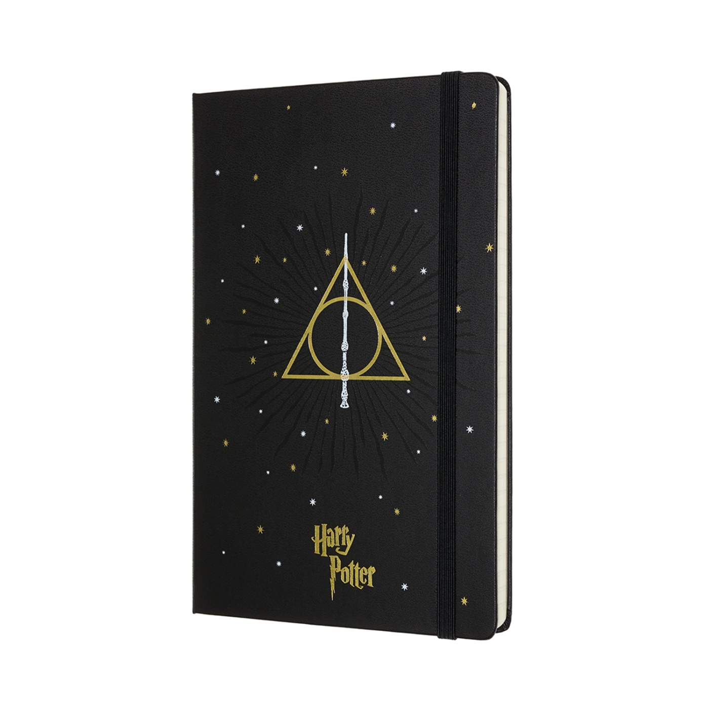 Hardcover Large Harry Potter Black in de groep Papier & Blokken / Schrijven en noteren / Notitieboeken bij Voorcrea (100401)