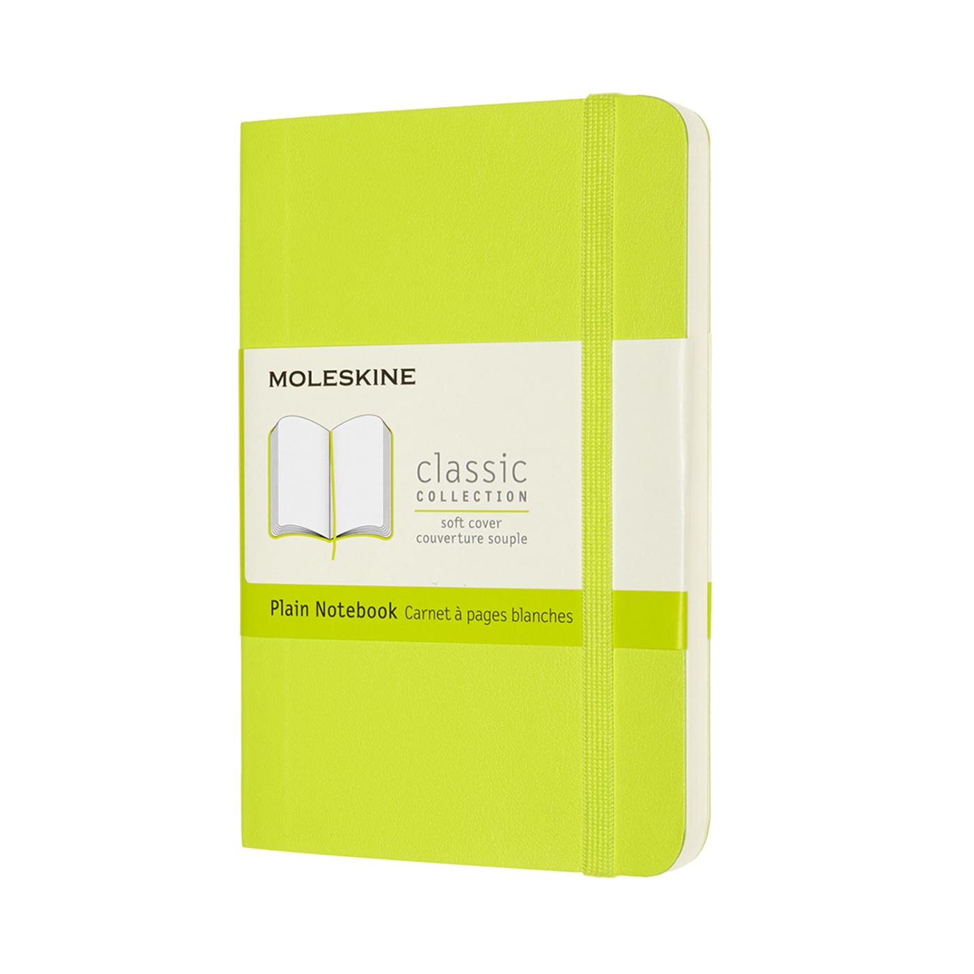 Classic Soft Cover Pocket Lemon Green in de groep Papier & Blokken / Schrijven en noteren / Notitieboeken bij Voorcrea (100422_r)
