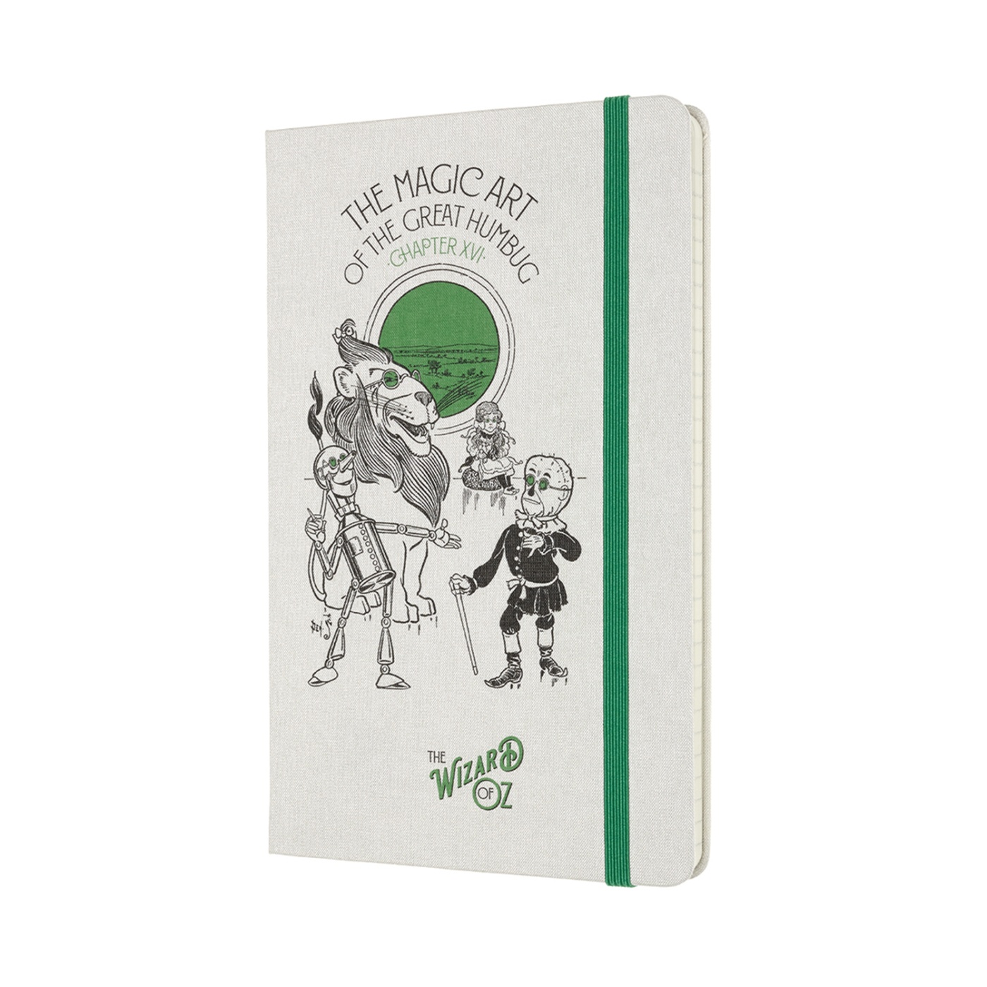 Hardcover Large Wizard of Oz - Humbug in de groep Papier & Blokken / Schrijven en noteren / Notitieboeken bij Voorcrea (100452)