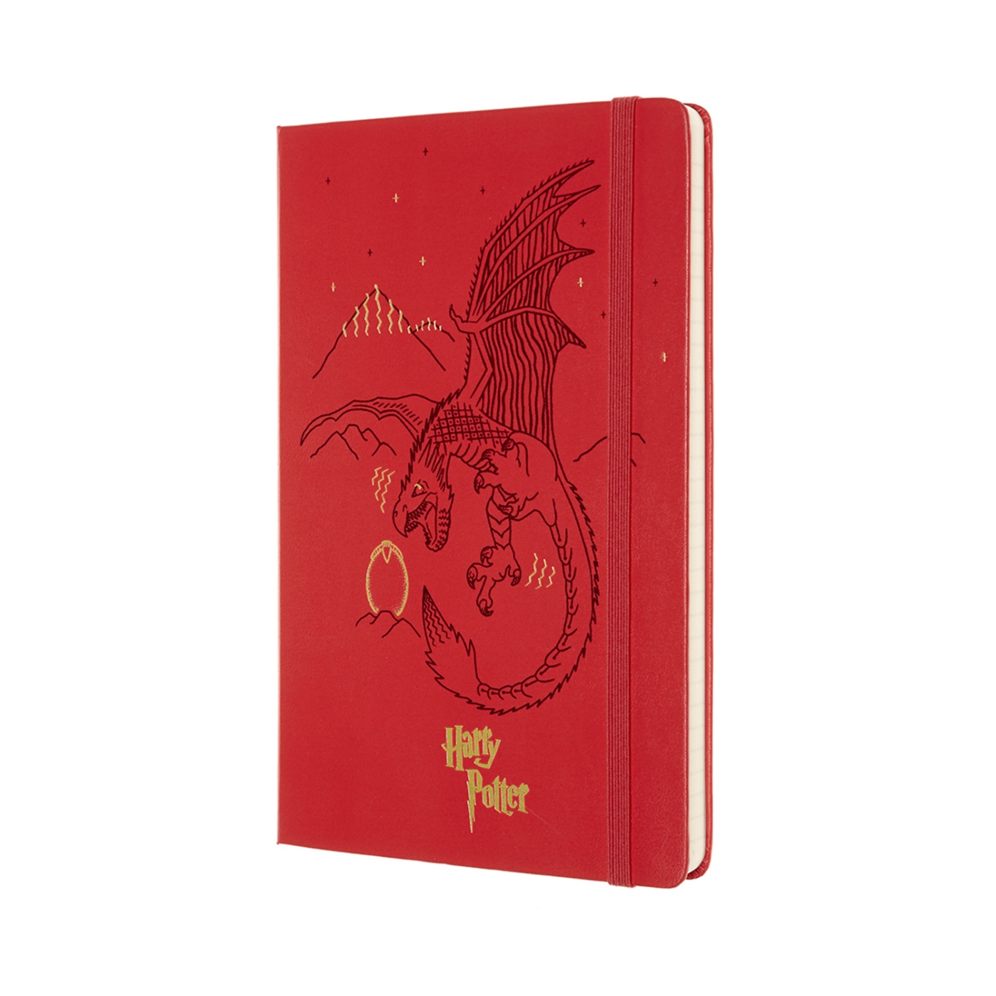 Hardcover Large Harry Potter Red in de groep Papier & Blokken / Schrijven en noteren / Notitieboeken bij Voorcrea (100467)