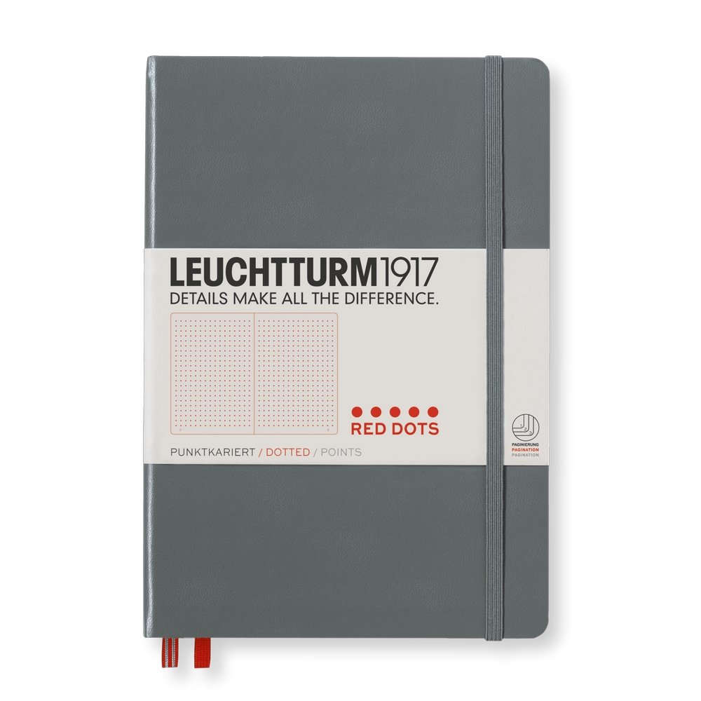 Notebook Red Dots (Special Edition) A5 Medium in de groep Papier & Blokken / Schrijven en noteren / Notitieboeken bij Voorcrea (100673_r)