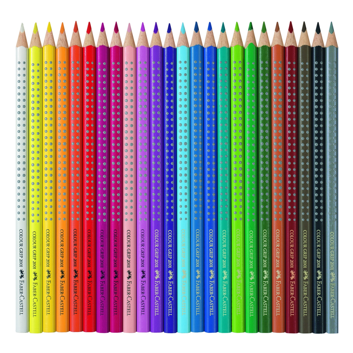 Kleurpotloden Colour Grip 24-set (+3 jaar) in de groep Kids / Kinderpotloden en -stiften / Kleurpotloden voor kinderen bij Voorcrea (101389)