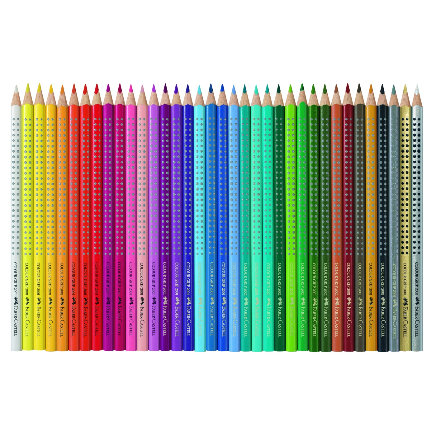 Kleurpotloden Colour Grip 36-set (+3 jaar) in de groep Kids / Kinderpotloden en -stiften / 3 jaar+ bij Voorcrea (101390)