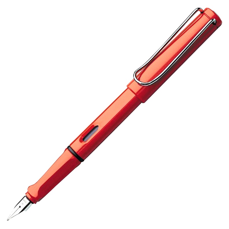 Safari Vulpen Shiny red in de groep Pennen / Fine Writing / Vulpennen bij Voorcrea (101909_r)