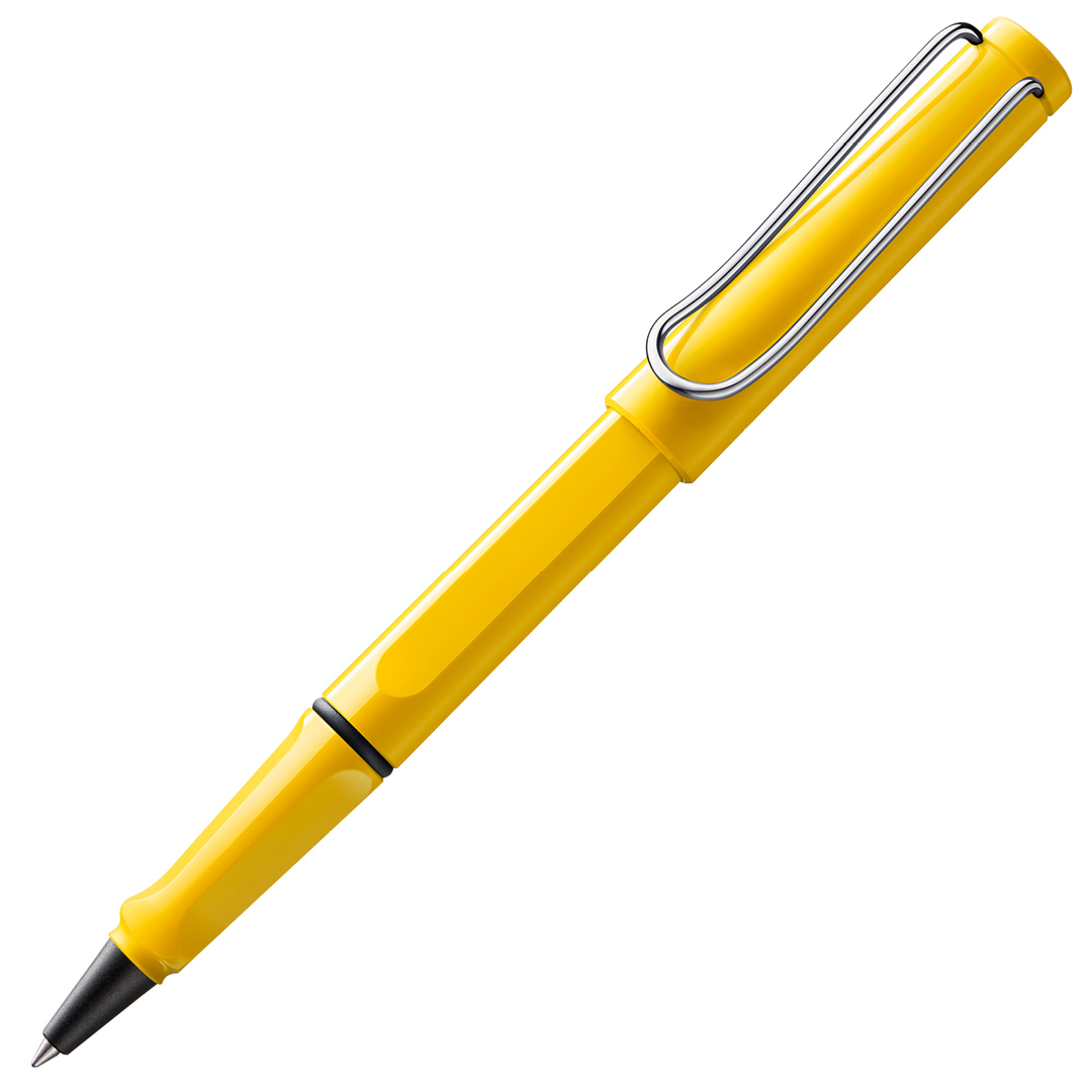Safari Rollerball Shiny yellow in de groep Pennen / Fine Writing / Cadeaupennen bij Voorcrea (101921)